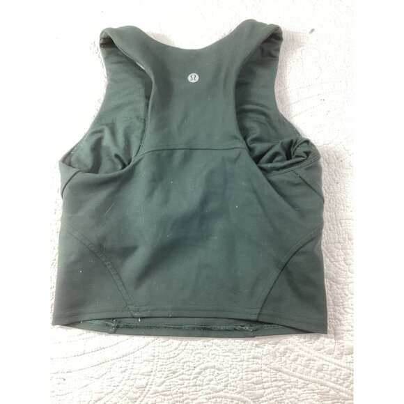 Lululemon Black Racerback High-Neck Athletic Tank Top Womens Size S  Stretchy - Picture 6 of 6